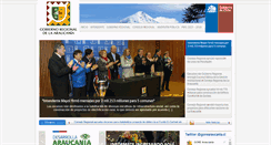 Desktop Screenshot of intranet.gorearaucania.cl